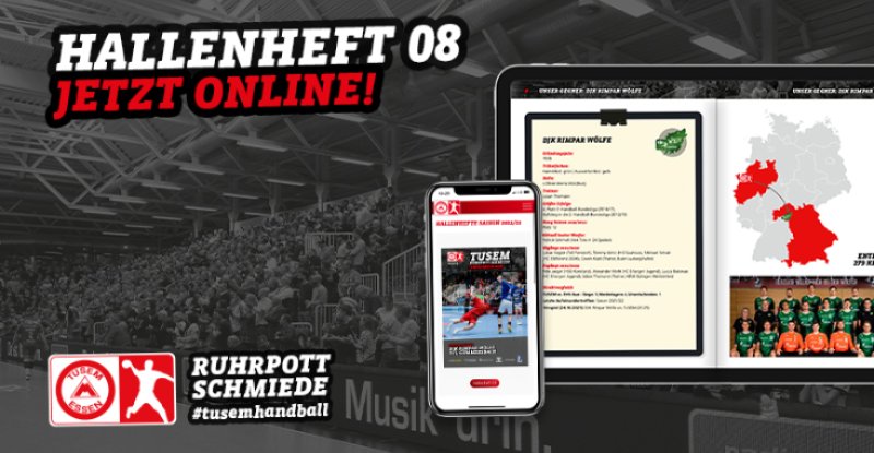 Hallenheft 08 - Jetzt online!
