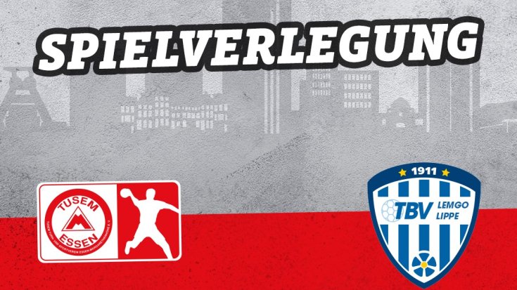 Heimspiel gegen Lemgo verschoben
