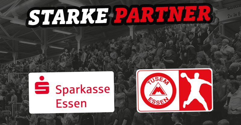Die Sparkasse Essen bleibt Hauptsponsor des TUSEM