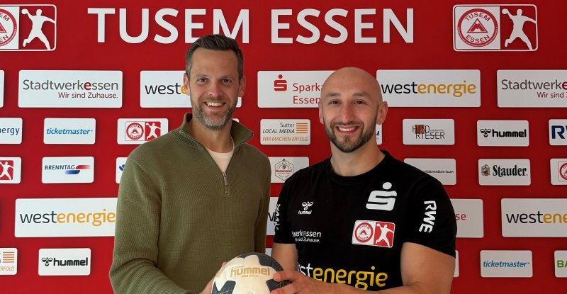 Viktor Dziabel bleibt Nachwuchskoordinator beim TUSEM Essen
